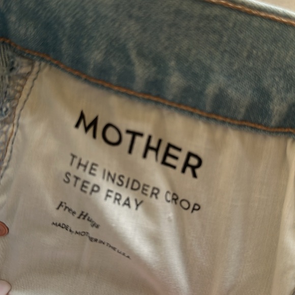 Mother jeans The Insider crop Step Fray - Picture 6 of 8